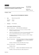 Journal of the 346th Plenary Meeting of the Forum for Security Co-operation (fr)