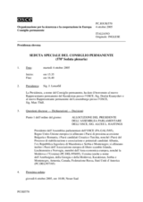 Journal of the 570th Special Plenary Meeting of the Permanent Council (it)