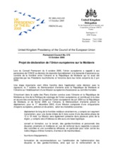 Statement by the Delegation of the United Kingdom/EU Presidency on European Union border assistance mission to Moldova and Ukraine