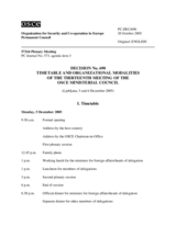 Permanent Council Decision No. 690