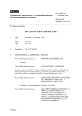 Journal of the 436th Plenary Meeting of the Forum for Security Co-operation (it)