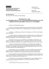 Forum for Security Co-operation Decision No. 5/04 (de)