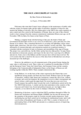 Article by the OSCE Secretary General on "The OSCE and European values" in Le Figaro Article by the OSCE Secretary General on "The OSCE and European values" in Le Figaro
