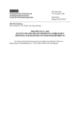 Forum for Security Co-operation Decision No. 6/05 (de)