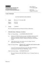 Journal of the 306th Plenary Meeting of the Forum for Security Co-operation (de)