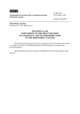 Permanent Council Decision No. 569