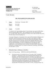 Journal of the 582nd Plenary Meeting of the Permanent Council (de)