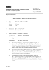 Journal of the 469th Plenary Meeting of the Forum for Security Co-operation