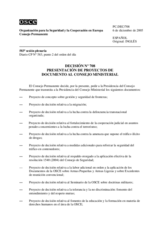 Permanent Council Decision No. 708 (es)