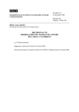 Permanent Council Decision No. 714 (fr)