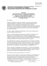 Statement by the Delegation of Armenia on the destruction of the Armenian cultural heritage in the medieval cemetery of Jugha/Julfa in Nakhichevan