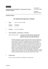 Journal of the 587th Plenary Meeting of the Permanent Council (es)