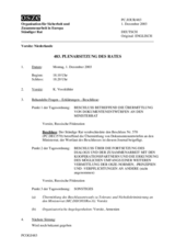 Journal of the 483rd Plenary Meeting of the Permanent Council (de)