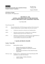 Forum for Security Co-operation Decision No. 1/06