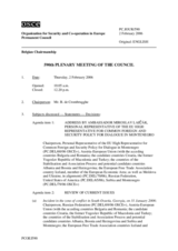 Journal of the 590th Plenary Meeting of the Permanent Council