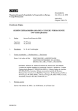 Journal of the 591st Special Plenary Meeting of the Permanent Council (es)