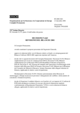 Permanent Council Decision No. 463 (it)