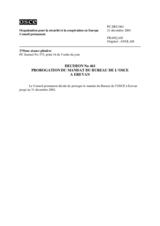 Permanent Council Decision No. 461 (fr)