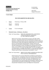 Journal of the 592nd Plenary Meeting of the Permanent Council (de)