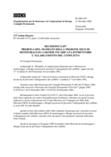 Permanent Council Decision No. 457 (it)