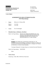 Journal of the 594th Special Plenary Meeting of the Permanent Council (de)