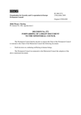 Permanent Council Decision No. 572