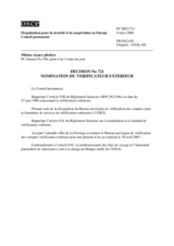Permanent Council Decision No. 721 (fr)