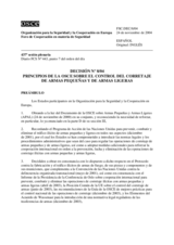 Forum for Security Co-operation Decision No. 8/04 (es)