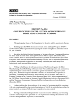 Forum for Security Co-operation Decision No. 8/04