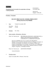 Journal of the 367th Special Plenary Meeting of the Permanent Council (fr)