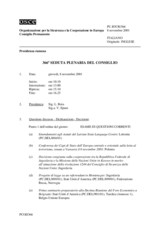 Journal of the 366th Plenary Meeting of the Permanent Council (it)