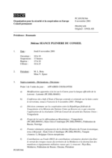 Journal of the 366th Plenary Meeting of the Permanent Council (fr)