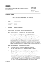 Journal of the 600th Plenary Meeting of the Permanent Council (fr)