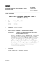 Journal of the 601st Special Plenary Meeting of the Permanent Council