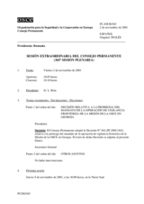 Journal of the 365th Special Plenary Meeting of the Permanent Council (es)