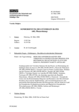 Journal of the 602nd Special Plenary Meeting of the Permanent Council (de)