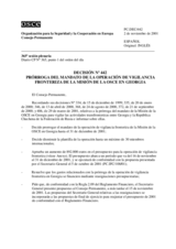 Permanent Council Decision No. 442/Corrected reissue (es)