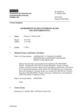 Journal of the 362nd Special Plenary Meeting of the Permanent Council (de)