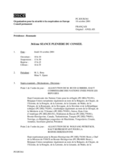 Journal of the 361st Plenary Meeting of the Permanent Council (fr)