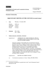 Journal of the 360th Plenary Meeting of the Permanent Council