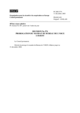 Permanent Council Decision No. 574 (fr)