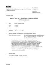 Journal of the 609th Special Plenary Meeting of the Permanent Council (it)
