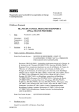 Journal of the 359th Reinforced Plenary Meeting of the Permanent Council (fr)