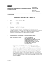 Journal of the 610th Plenary Meeting of the Permanent Council (it)