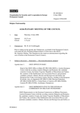 Journal of the 612th Plenary Meeting of the Permanent Council