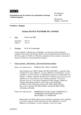 Journal of the 612th Plenary Meeting of the Permanent Council (fr)