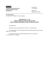 Permanent Council Decision No. 729 (de)