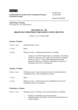 Permanent Council Decision No. 730