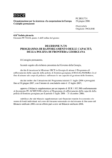 Permanent Council Decision No. 731 (it)