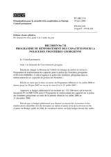 Permanent Council Decision No. 731 (fr)